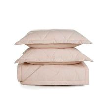 Jogo De Colcha Casal Terenzi 200 Fios Soft Rose Trussardi