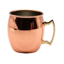 Caneca Em Inox Cobre 550ml Fracalanza