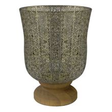 Candeeiro Garden Taça Renda Grande 46x31 Cm