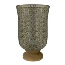 CANDEEIRO GARDEN TAÇA RENDA MÉDIO 32X25CM