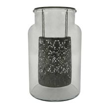 CANDEEIRO VIDRO RENDA M