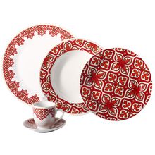 Aparelho De Jantar Porcelana 30 Peças Stambul