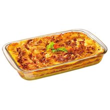 Travessa Refratária Retangular Vidro 30x20cm Bormioli Fornoverre