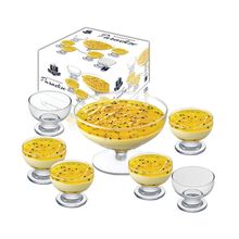 CONJUNTO PARA SOBREMESA PARADISE 7 PEÇAS