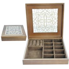 CAIXA PARA BIJU URSULA 26X06X26CM