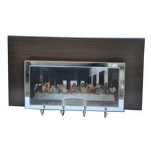 PORTA CARTA E CHAVES AÇÃO DE GRAÇA 30X16X08CM