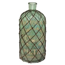 GARRAFA NET G COM COURO RECICLADO E TRANÇADO