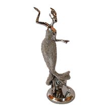 ESCULTURA DANÇARINA COM STRASS