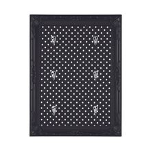 Porta Chave Preto 6 Ganchos 30x40cm