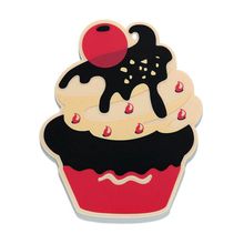 DESCANSO DE PANELA SILICONE CRANBERRY CUPCAKE