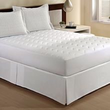 PROTETOR DE COLCHÃO IMPERMEÁVEL EM MALHA COM ELÁSTICO SOLTEIRO BRANCO