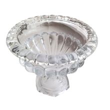 Centro De Mesa De Vidro Florença 26cx22x22cm