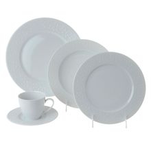 APARELHO DE JANTAR ARABESQUE DE PORCELANA COM 20 PEÇAS