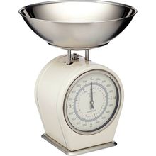 BALANÇA LIVING NOSTALGIA DE INOX CREME ATÉ 4KG
