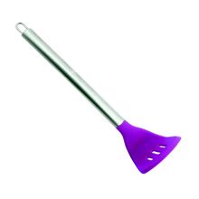 Amassador De Batatas De Silicone Roxo Emborrachado E Inox