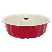 FORMA DE FLAN E PUDIM COM REVESTIMENTO CERÂMICO 24,5CM