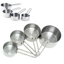 Jogo De Xícaras Medidoras Em Inox Com 4 Peças Mimo Style