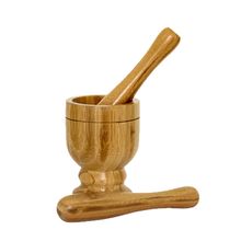 Pilão Para Temperos Em Bambu Ecokitchen