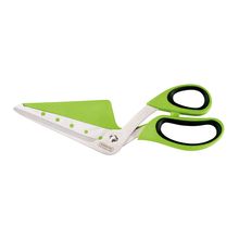 TESOURA PARA PIZZA INOX VERDE