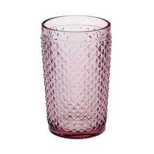 COPO ROSA  ALTO BICO DE JACA EM VIDRO 350ML AVULSO