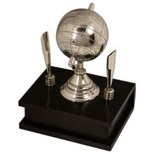 Globo Com Porta Canetas