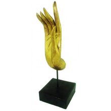 ESCULTURA MÃO ENVELHECIDA DECORATIVA