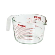COPO MEDIDOR EM VIDRO 1L PYREX