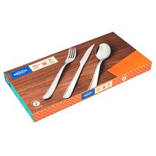 FAQUEIRO MÓDENA 24 PEÇAS EM AÇO INOX