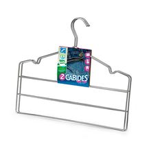 Cabide Triplo Cromado Para Calça 2 Peças