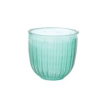 Vaso Vidro Round Verde 14cm Urban