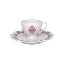 Conjunto De Xícaras De Café Com Pires Talismã 75ml 6 Peças