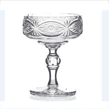 CASTIÇAL SOL DE VIDRO TRANSPARENTE COM PÉ