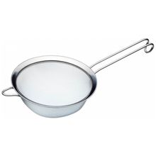 PENEIRA PARA COZINHA EM AÇO INOX 18CM