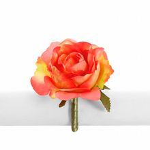 ARGOLA DE GUARDANAPO 4 PECAS PRIMAVERA ROSA BICOLOR