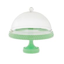 Boleira Com Cupula Verde Claro