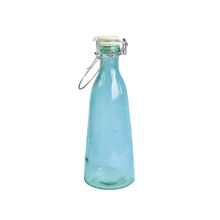 Garrafa De Vidro Azul Tiffany 1,1L