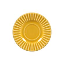 PIRES CAFÉ PLISSÊ MOSTARDA JOGO 6 PEÇAS