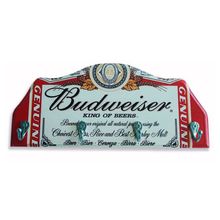PORTA CHAVES BUDWEISER RÓTULO 29X12CM
