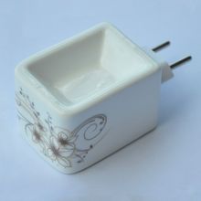 AROMATIZADOR ELETRICO COM TOMADA FLORES MARROM