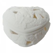 Pote Decorativo De Porcelana 10x9x6cm