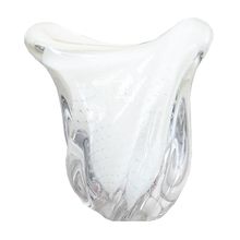 VASO DE MURANO MINI PEROLA 19X15CM