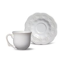 XÍCARA DE CAFÉ PENICHE BRANCO JOGO 6 PEÇAS