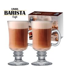 CONJUNTO DE TAÇA BARISTA PARA CAFÉ 240ML 2 PEÇAS