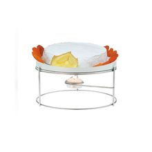 Rechaud Brie Linea Pequeno Prata