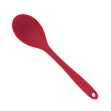 COLHER PARA ARROZ DE SILICONE VERMELHA 28X6CM