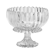 FRUTEIRA GENEVA DE CRISTAL COM PÉ 23,5X20CM