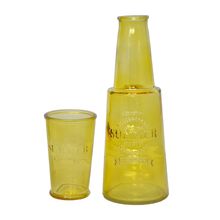 MORINGA DE VIDRO SUMMER COLORS AMARELO 800ML 27CM