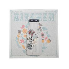 Tela Kitchen Bottle Colorida 28x1,5x28cm