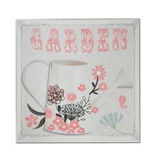 Tela Garden Watering Can Rosa 28x1,5x28cm