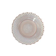 Mini Porta Vela De Bolinha Rosa